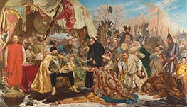 Jan Matejko | Bathory at Pskov, 1872 | Giclée Canvas Print