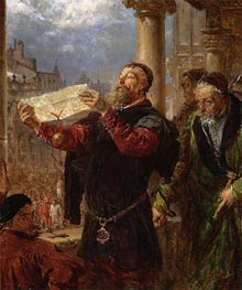 Jan Matejko | Judgment on Matejka, 1867 | Giclée Canvas Print