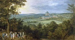 The Archdukes Hunting, c.1611 by Jan Bruegel the Elder | Canvas Print