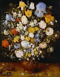 Small Bouquet of Flowers, c.1607 von Jan Bruegel the Elder | Leinwand Kunstdruck