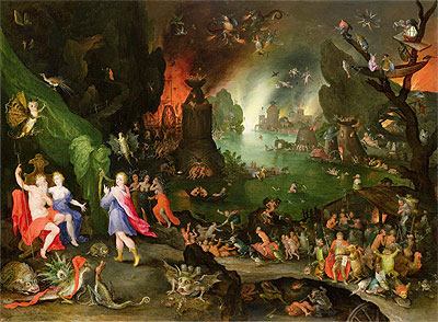 Orpheus in der Unterwelt, 1594 | Jan Bruegel the Elder