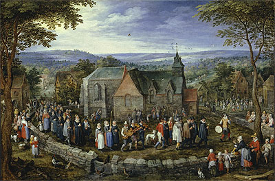 Country Wedding, c.1612 | Jan Bruegel the Elder | Giclée Canvas Print