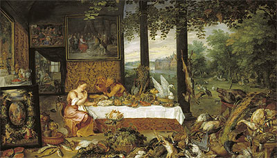 Taste, 1618 | Jan Bruegel the Elder