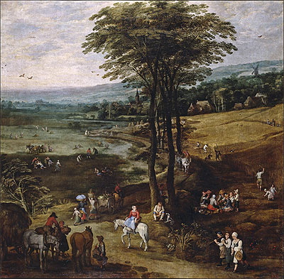 Country Life, c.1620/22 | Jan Bruegel the Elder | Giclée Leinwand Kunstdruck