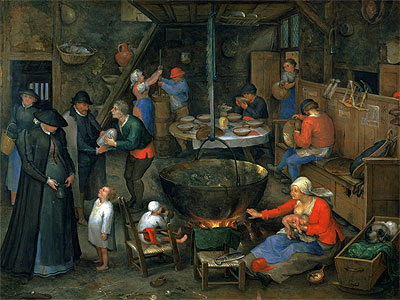 The Distinguished Visitor, n.d. | Jan Bruegel the Elder | Giclée Canvas Print