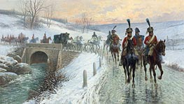 Jan van Chelminski | Napoleon's Entry Into Berlin, Undated | Giclée Canvas Print