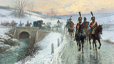 Napoleon's Entry Into Berlin, Undated | Jan van Chelminski | Giclée Canvas Print