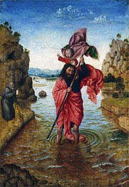 Saint Christopher | Jan van Eyck | Painting Reproduction