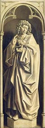 The Apostle John (The Ghent Altarpiece), 1432 von Jan van Eyck | Leinwand Kunstdruck