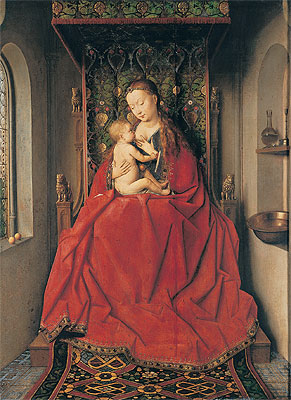 The Lucca-Madonna, n.d. | Jan van Eyck | Giclée Canvas Print