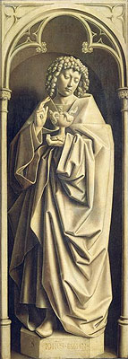 The Apostle John (The Ghent Altarpiece), 1432 | Jan van Eyck | Giclée Canvas Print