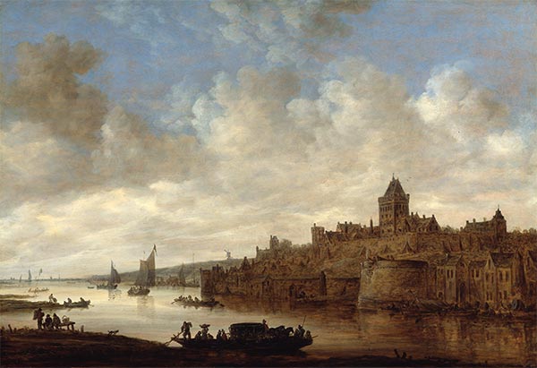 Ansicht von Nimwegen, 1649 | Jan van Goyen