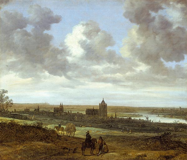 Ansicht von Arnheim, 1646 | Jan van Goyen
