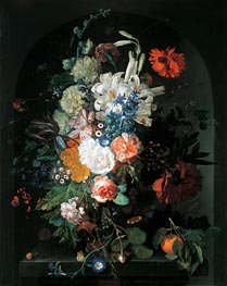 Bouquet of Flowers | Jan van Huysum | Gemälde Reproduktion