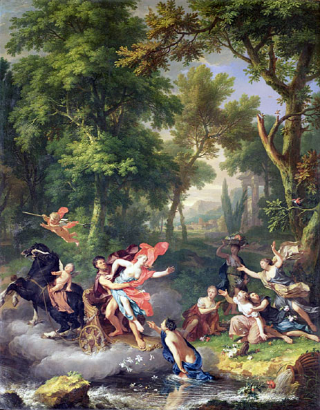 The Rape of Proserpine, n.d. by Jan van Huysum | Canvas Print