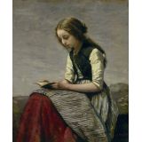 Girl Reading | Corot