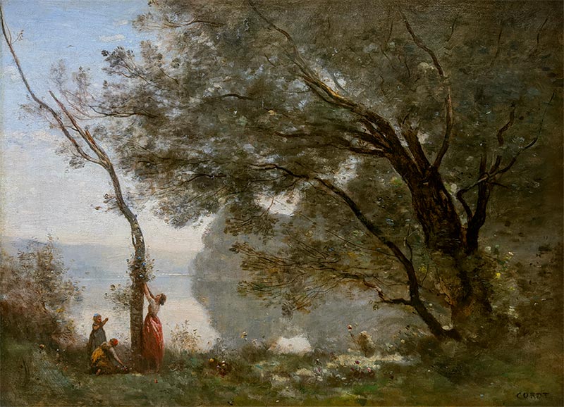 Erinnerung an Mortefontaine, 1864 | Corot