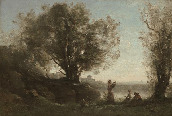 Corot | Orpheus Lamenting Eurydice, c.1861/65 | Giclée Canvas Print