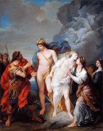 Rückkehr von Andromeda, 1782 von Baron Jean Baptiste Regnault | Leinwand Kunstdruck