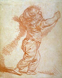 Study of a Young Boy, n.d. von Jean-Baptiste Greuze | Papier-Kunstdruck