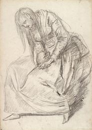 Jean-Baptiste Greuze | Penitent Magdalen | Giclée Paper Print