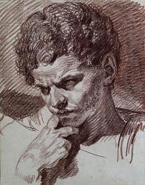 Jean-Baptiste Greuze | Head of Caracalla | Giclée Canvas Print