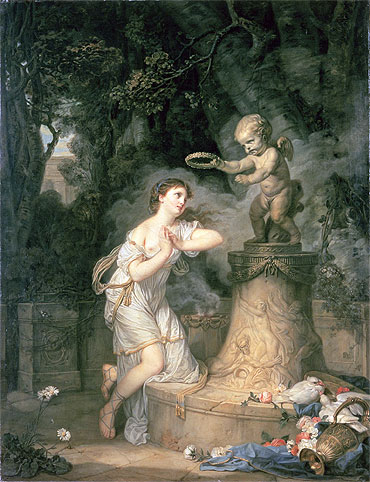 Votive Offering to Cupid, 1767 | Jean-Baptiste Greuze | Giclée Leinwand Kunstdruck