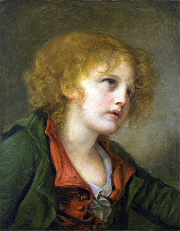 Portrait of a Young Boy, n.d. | Jean-Baptiste Greuze | Giclée Canvas Print