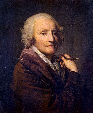 Self Portrait, c.1780/90 | Jean-Baptiste Greuze | Giclée Canvas Print