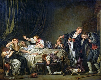 The Punished Son, 1778 | Jean-Baptiste Greuze | Giclée Leinwand Kunstdruck