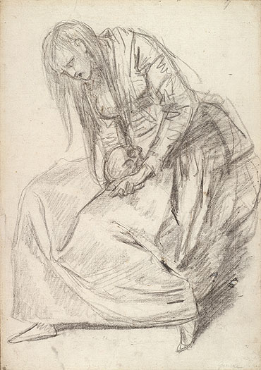 Penitent Magdalen, n.d. | Jean-Baptiste Greuze | Giclée Paper Art Print