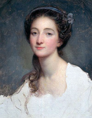 Sophie Arnould, c.1773 | Jean-Baptiste Greuze | Giclée Leinwand Kunstdruck