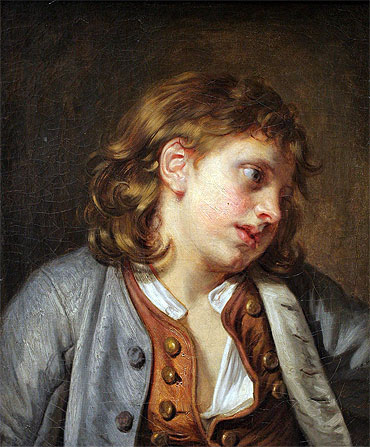 A Young Peasant Boy, n.d. | Jean-Baptiste Greuze | Giclée Leinwand Kunstdruck