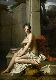 Susanna at the Bath, 1704 by Jean-Baptiste Santerre | Canvas Print