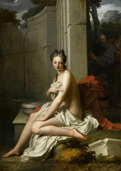 Susanna at the Bath, 1704 | Jean-Baptiste Santerre | Giclée Canvas Print