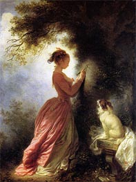 The Souvenir | Fragonard | Gemälde Reproduktion