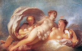 The Tree Graces | Fragonard | Painting Reproduction