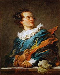 Figure of Fantasy: Portrait of the Abbot of Saint-Non | Fragonard | Painting Reproduction