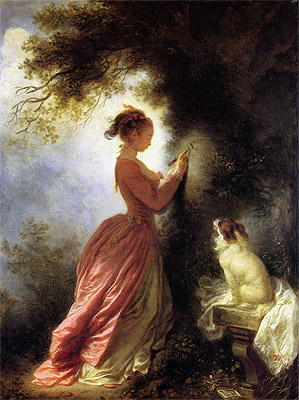 The Souvenir, c.1776/78 | Fragonard