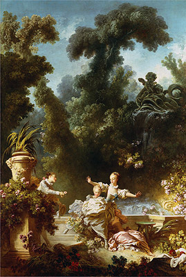 The Pursuit, c.1771/73 | Fragonard