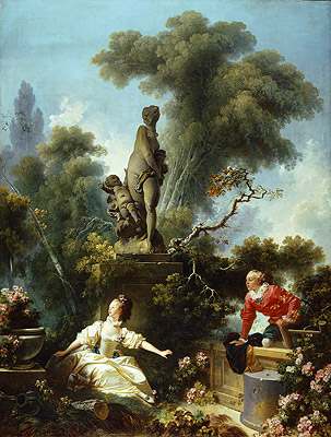 The Meeting, c.1771/73 | Fragonard