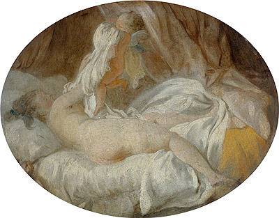 Stolen Shift, c.1770 | Fragonard | Giclée Leinwand Kunstdruck