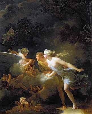 Der Quell der Liebe, c.1785 | Fragonard