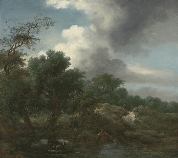 The Pond, c.1761/65 | Fragonard | Giclée Canvas Print
