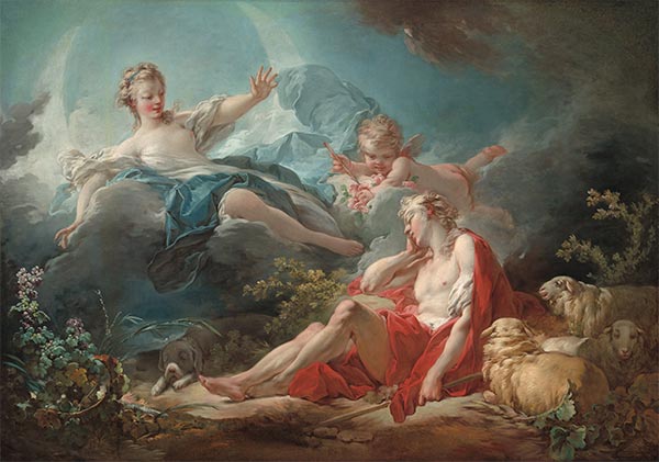 Diana and Endymion, c.1753/56 | Fragonard | Giclée Canvas Print