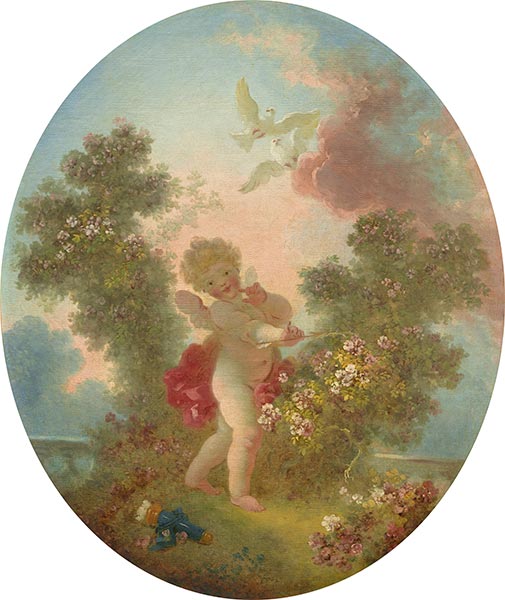 Die Liebe als Wächter, c.1773/76 | Fragonard