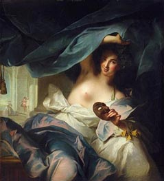 Jean-Marc Nattier | Thalia, Muse of Comedy, 1739 by | Giclée Canvas Print