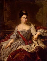 Portrait of Catherine I | Jean-Marc Nattier | Painting Reproduction