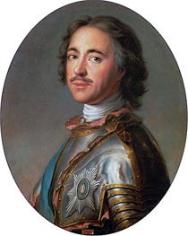 Czar Peter the Great | Jean-Marc Nattier | Painting Reproduction