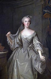 Jean-Marc Nattier | Madame Sophie de France as a Vestal Virgin | Giclée Canvas Print